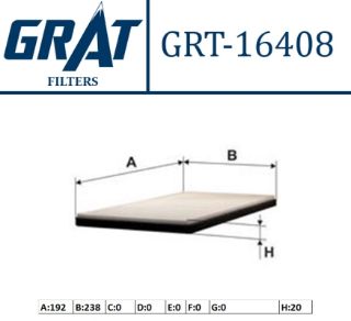 KABIN FILTRESI CIFTLI-(KIA: SPORTAGE 10>14 / SPORTAGE 15> / BONGO 03> K2500 TCI / HYUNDAI: IX35 10>14 / TUCSON 15> / TUCSON 10>14 / L200 88>99 / SORENTO 02>09 / H350 MINIBUS 15> / H-1 08> / H100 KAMYONET 04> / BLUE "1.6CRDI"  11>16 ) resmi